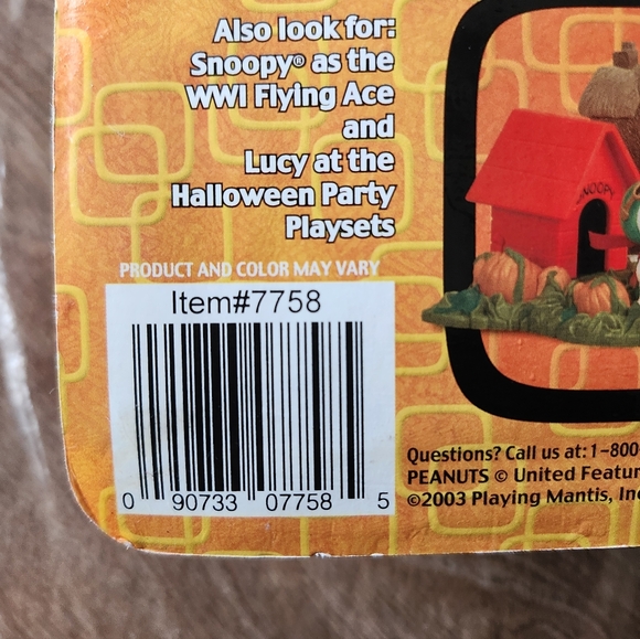 Peanuts Pig Pen Figure with Dirt Cloud Accessory Halloween 2003 - Picture 12 of 12